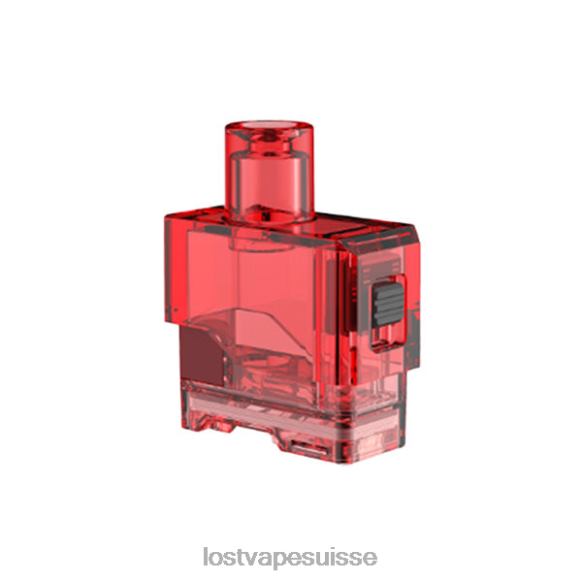 Lost Vape Review Suisse X02J6315 | Lost Vape Orion art dosettes de remplacement vides | 2,5 ml rouge clair