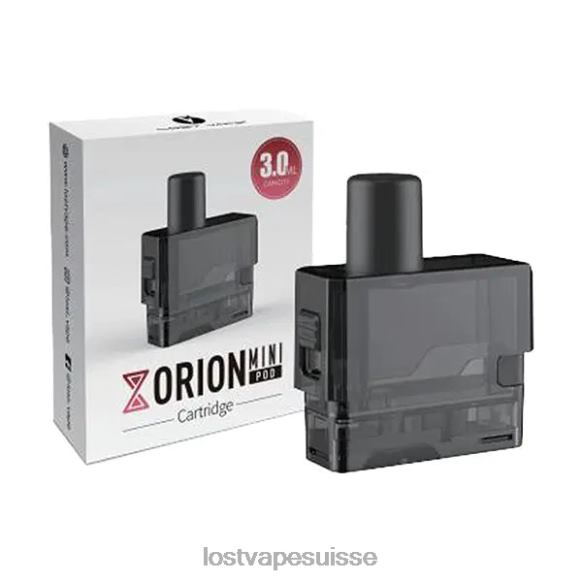 Lost Vape Wholesale X02J634 | Lost Vape Orion mini dosette de remplacement vide | 3 ml noir