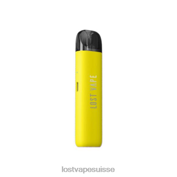 Lost Vape Price Suisse X02J617 | Lost Vape URSA S kit de dosettes jaune citron