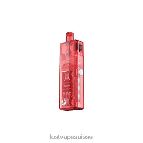 Lost Vape Berne X02J6202 | Lost Vape Orion kit de dosettes d'art rouge clair